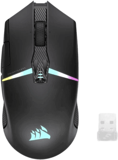 Mouse Gaming RGB Corsair Nightsabre Inalámbrico 2.4 GHZ 2…