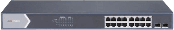 Switch Hikvision Ds-3e1518p-si(o-std) (e) 16 Puertos POE…