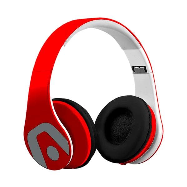 Headset Argom 3.5MM Ultime Sound Dj Pro Red ARG-HS-2441RD