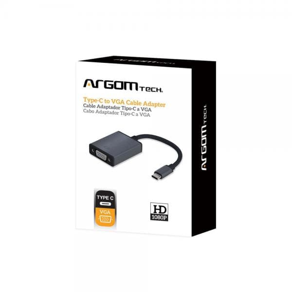 Cable Argom Type-c a VGA 6 Pulg ARG-CB-0043