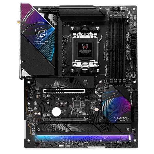 Tarjeta Madre Asrock X870 Riptide WIFI AM5 ATX DDR5