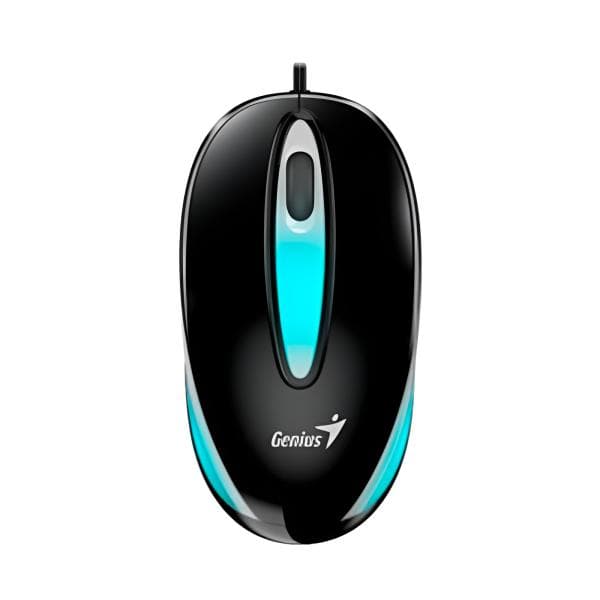 Mouse RGB Genius RS2 Dx-mini Alámbrico USB 1200 Dpi 31010025400