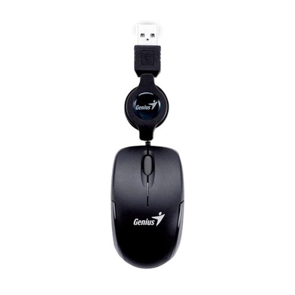 Mouse Genius RS2 Micro Traveler V2 Alámbrico USB 1200 Dpi 31010125100