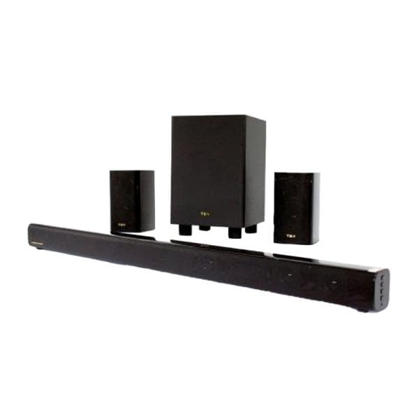 Barra de Sonido Thonet & Vander Rein 200W Bluetooth con 2 Parlantes y Subwoofer HDMI Arc + Spdif Optical + 3,5 Mm HK096-03618