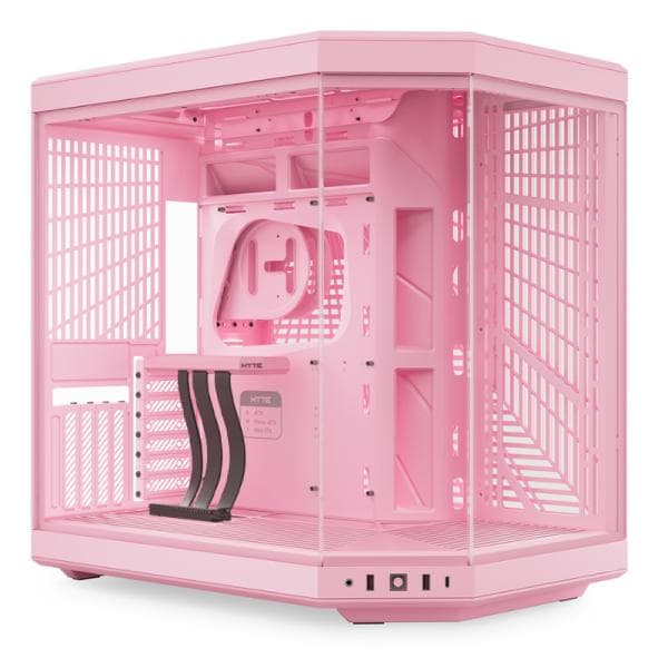 Case Gaming Hyte Y70 Mid Tower sin Ventilación Incluida con Vidrio Frontal y Lateral CS-HYTE-Y70-SM