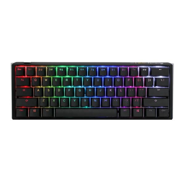 Teclado Gaming RGB Ducky One 3 Mini Mecanico USB-C Español Switch Rojo DKON2161ST-RESPDCLAWSC1