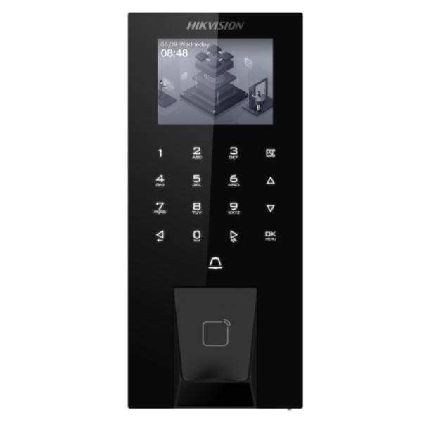 Control de Acceso Hikvision Ds-k1t807mbfwx-e1(o-std) (e) Teclado Táctil con Huella Wi-fi/Bluetooth/Ethernet/Poe 302922282