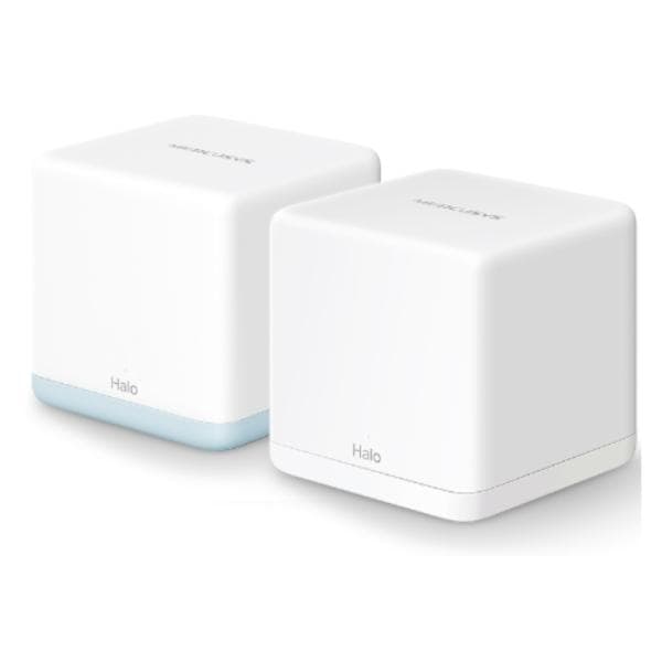 Sistema WIFI Mercusys Halo H32g(2-pack) Mesh 2.4 GHZ/5 GHZ 1200 Mbps