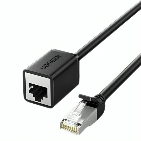 Cable Utp Ugreen NW112 Cat 6 F/Utp RJ45 Macho a Hembra 0.5 M 11278