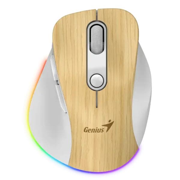 Mouse RGB Genius Ergo 9000S Pro Inalámbrico Bluetooth 2400 Dpi 31030039407