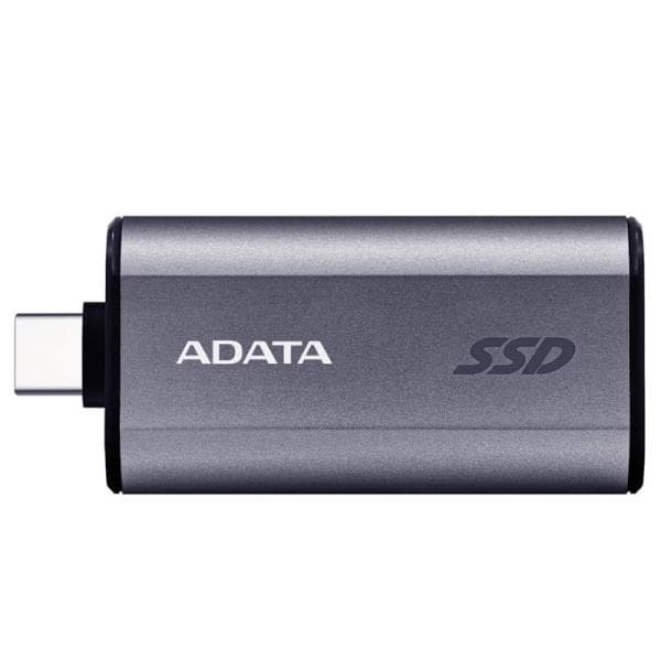 HD Solido Externo 500GB Adata SC750 USB 3.2 Gen 2 Tipo C 1050 Mb/S 1000 Mb/S SC750-500G-CCBK