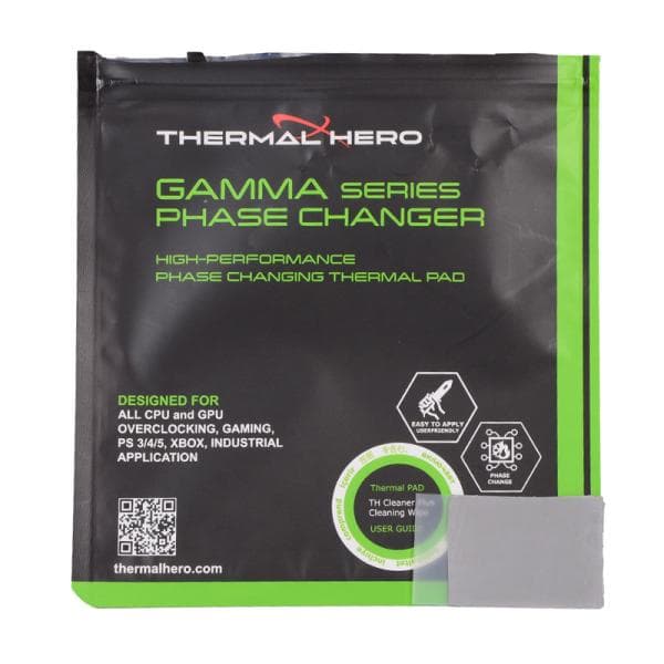 Parche Térmico Thermal Hero Fase Gamma 13W/M K 0.2MM Cpu/Gpu 40X30MM TH-710043