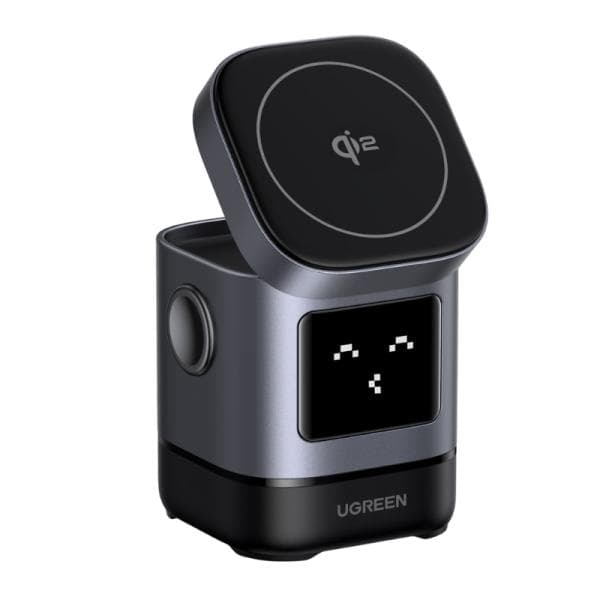 Cargador Inalámbrico 2 en 1 Ugreen W709 15W Magnetico Carga Rapida para Apple 45775