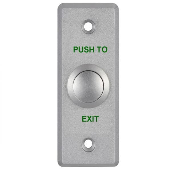 Boton de Salida y Emergencia Hikvision Ds-k7p02(o-neu) (e) Max. 36 Vdc 3 a Compatible con Marcos de Puerta Huecos y Cajas Electricas Empotradas 302900560