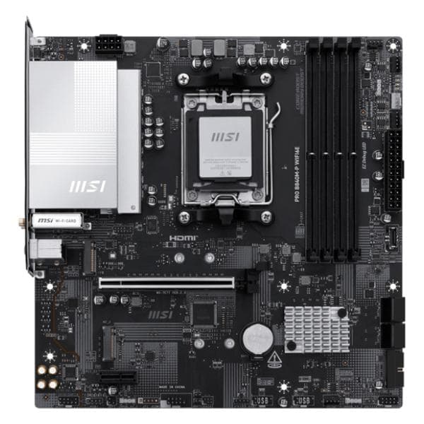 Tarjeta Madre MSI Pro B840M-P WIFI6E AM5 Micro ATX DDR5 911-7E77-002