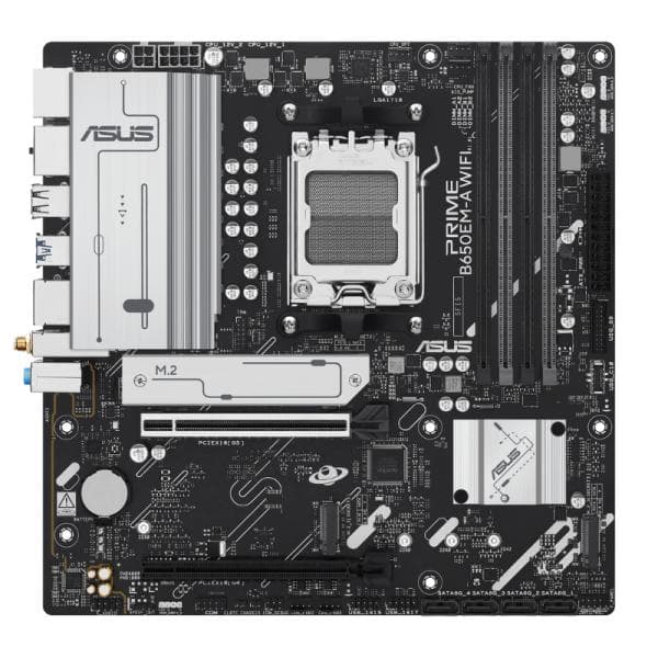 Tarjeta Madre ASUS Prime B650EM-A WIFI AM5 Matx DDR5 WIFI6 90MB1LM0-M0EAY0