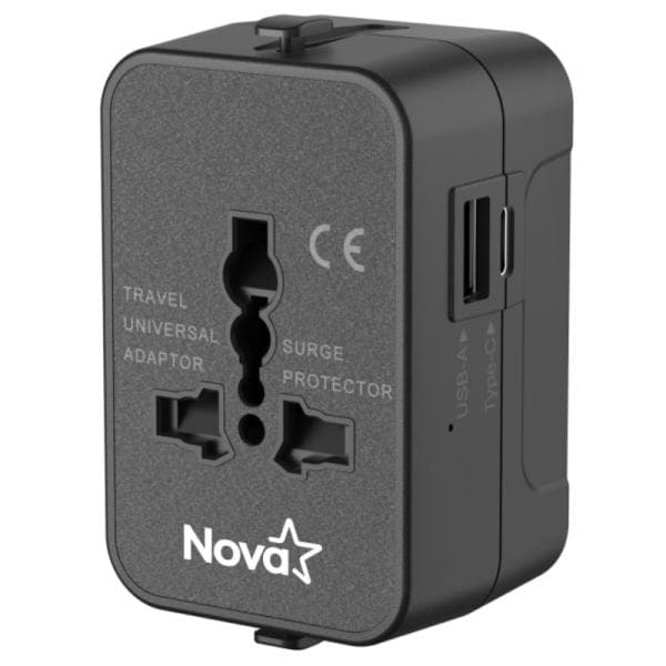 Adaptador Universal Nova FEU10200001C Usb-a/Usb-c Pd 600W-1440W