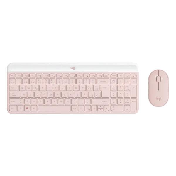 Teclado y Mouse Logitech MK470 Slim Combo Membrana Inalámbrico 2.4 GHZ Español 920-011312