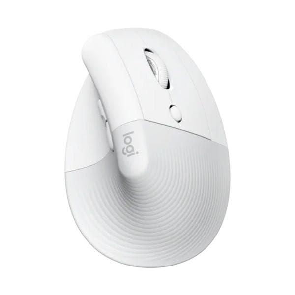 Mouse Logitech Lift Vertical Ergonomic Inalámbrico Bluetooth + Receptor 4000 Dpi 910-006469